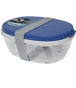 Mepal, Ellipse Salatbox mit Dressingdose