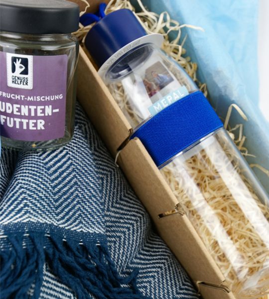 corviscom, Geschenkpaket Lieblingsplatz mit Plaid