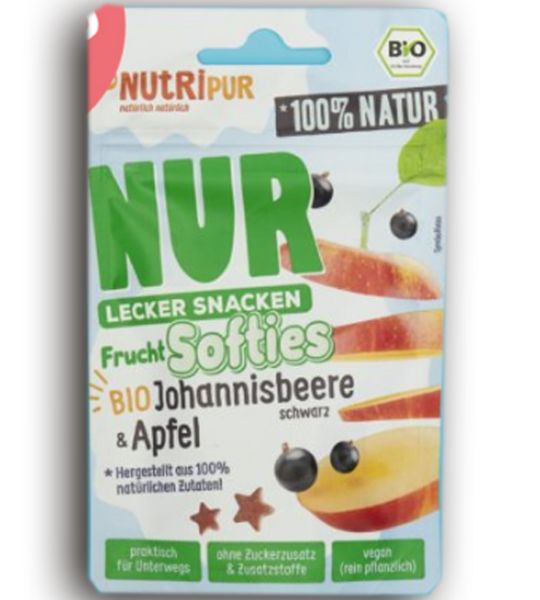 NutriPur, Frucht Softies Johannisbeere BIO 35g