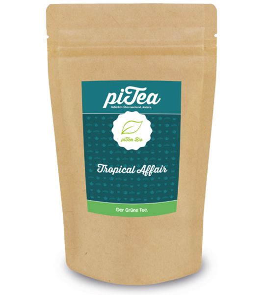 piTea, Tropical Affair, 100 g Refill, Bio