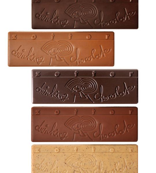 Zotter, Trinkschokolade, Classic 6 Tafeln