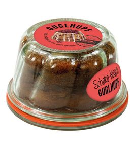 Hof Löbke, Schoko-Kirsch Kuchen 280ml Gugelhupf-Weckglas