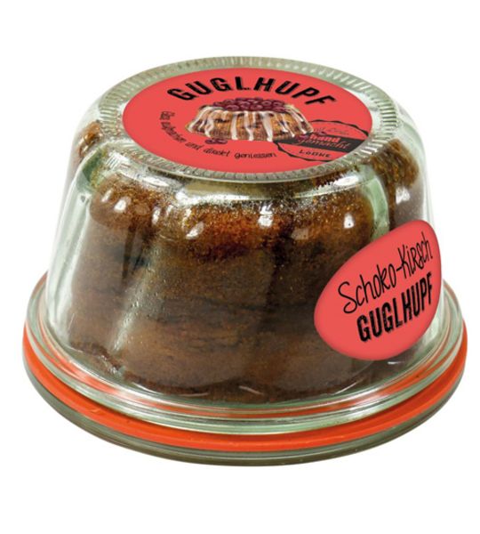 Hof Löbke, Schoko-Kirsch Kuchen 280ml Gugelhupf-Weckglas