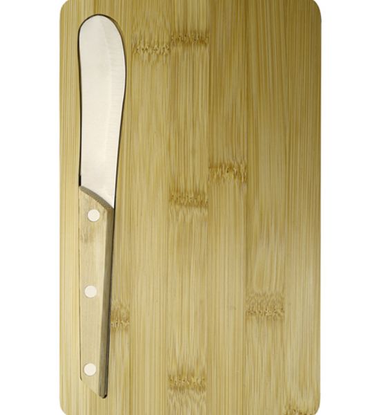 Baladéo Frühstücks-Brettchen 'Takeita' mit Buttermesser 'Alta'