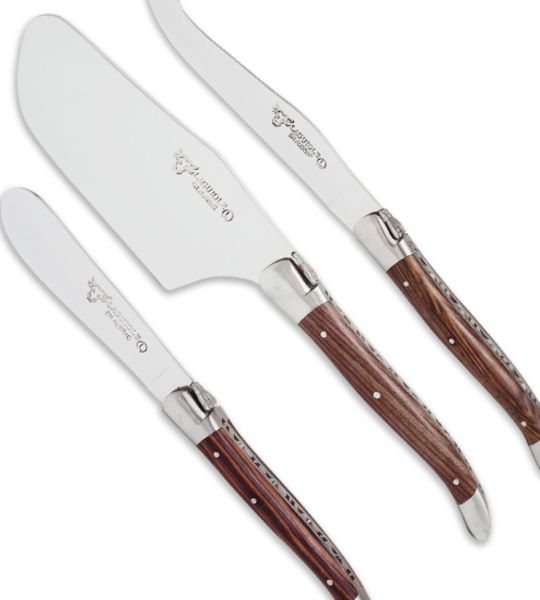 LeA 3teiliges Käseset Wenge
