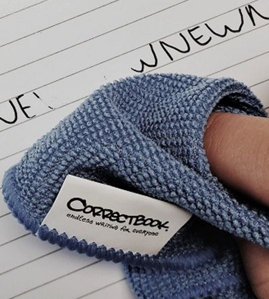 Correctbook mit Microfasertuch