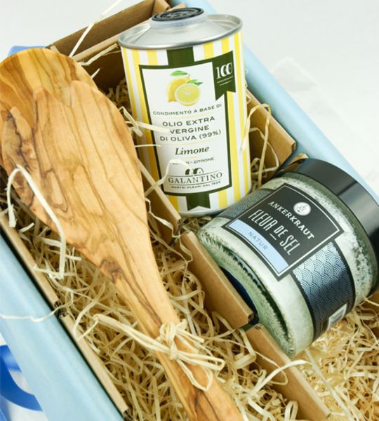 Geschenkset Insalata piccolo mit Zitronen-Olivenöl