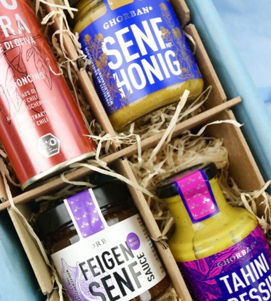 Ghorban Geschenkpaket Best for BBQ mit Senfsauce