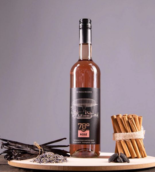 winegineers, 78° ROSÉ– veganer Bio Glühwein