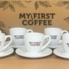Könitz Espressobar Tassen 6er Set mit Untertasse