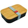 Baladéo Akita Bento schwarz mit Bambusdeckel